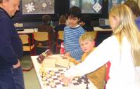 Beim Schachspiel