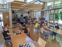 Unser Turniersaal im Gradmannhaus.